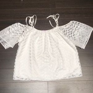 Parker Off the shoulder top size small